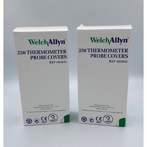 500 Welch Allyn Hillrom 05031 Probe Covers SureTemp Thermometer SEALED